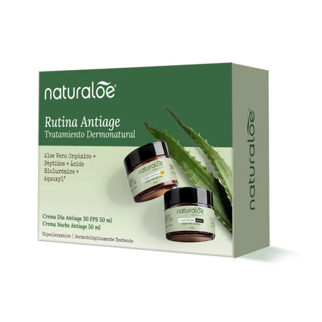 Pack Naturaloe Crema Día 50 g + Noche 50 g antiage
