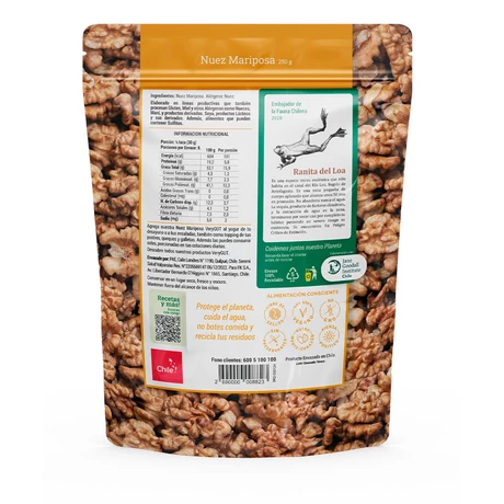 Nuez Mariposa 250 g, Very Gut - vista alternativa
