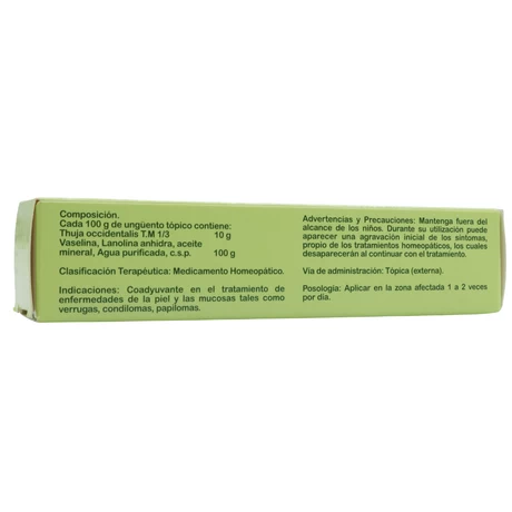 Thujaderm unguento 20 g - vista alternativa