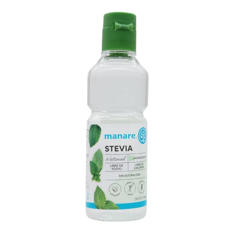 Stevia líquida 125 mL, Manare 