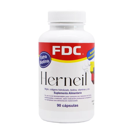Herneil x 90 Cápsulas, FDC