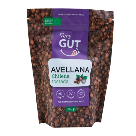 Avellana Chilena Tostada 250 G, Very Gut 