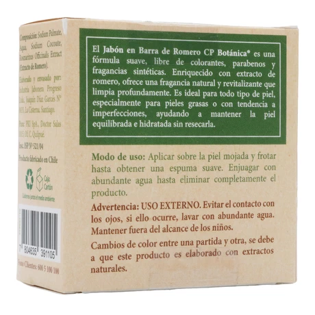 Jabón en barra de Romero 100 g - CP Botanica® - vista alternativa