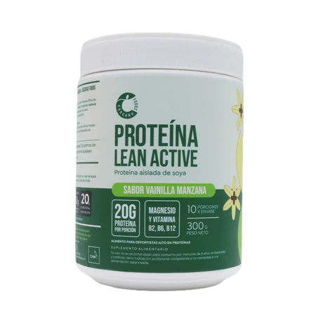 Proteína Lean Active Manza Vainilla 300g, Cascara - vista alternativa