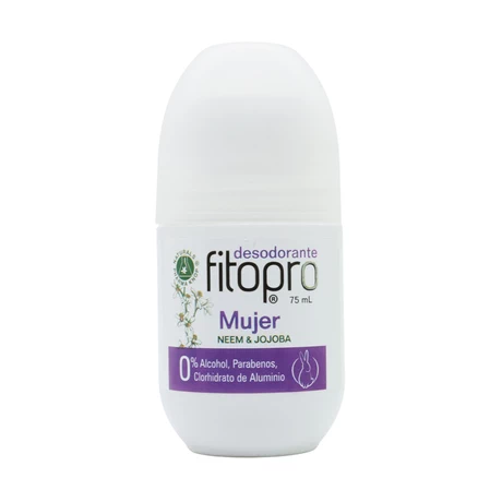 DESO. ROLL-ON NEEM-JOJOBA MUJER 75 ML, FITOPRO    