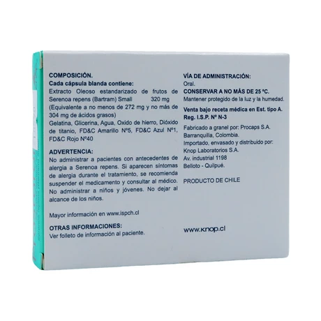 PROSTAFORT X 30 CAPS. BLISTER - vista alternativa