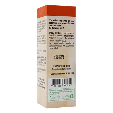 Esencia Floral Chakra 2 Sacro 30 mL, Pharma Knop - vista alternativa