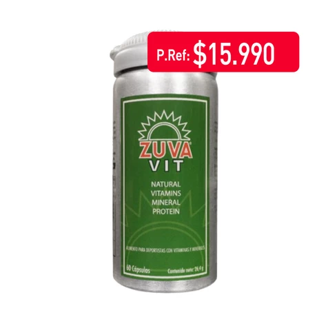 Zuvavit x60 cápsulas, Zuvavit