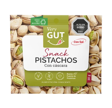 Pistacho con Cascara con sal 30 G