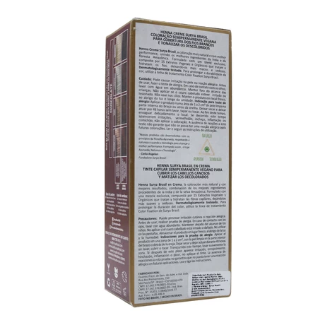 Henna creme 70 mL Chocolate - vista alternativa
