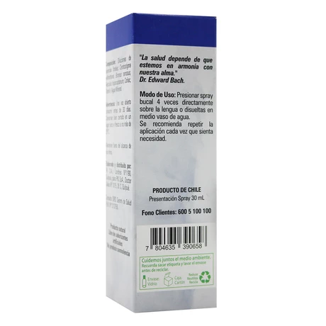 Esencia Floral Chakra 6 Entrecejo 30 mL, Pharma Knop - vista alternativa