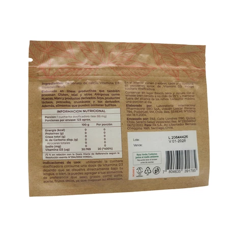 VITAMINA D3 8 G, PHK - vista alternativa