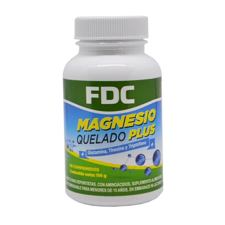 Magnesio quelado plus x 60 comprimidos - FDC