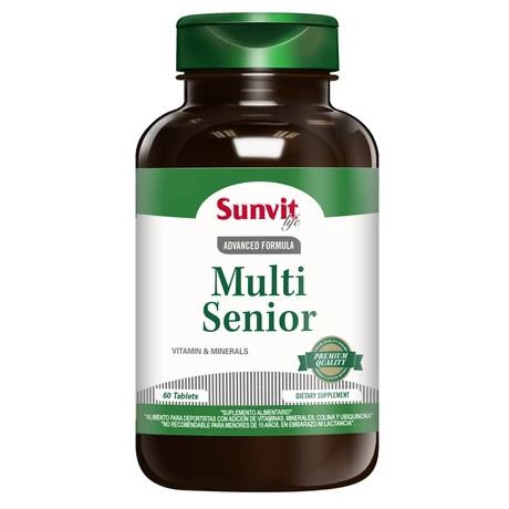 Multi Senior x60 tabletas, Sunvit Life