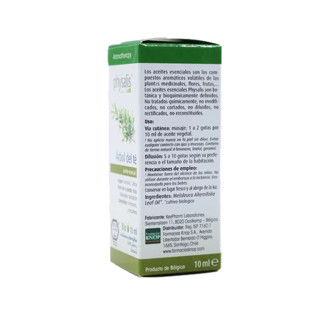 Aceite esencial Árbol del Té orgánico 10 mL - Physalis®  - vista alternativa