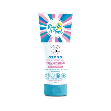 Protector solar piel sensible 50+FP 190 ml