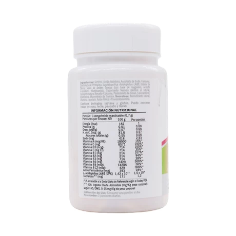 Multivitaminas + Probiótico x 60 comp. Mastic, CPN - vista alternativa