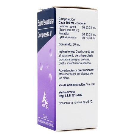 SABAL SERRUL COMP. III 30 CC. - vista alternativa