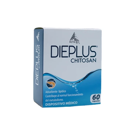 Dieplus Chitosan 60 cápsulas 