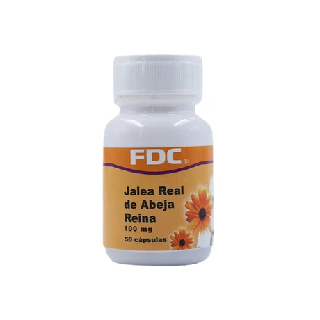 Jalea Real de abeja reina 100 mg x 50 cápsulas - FDC