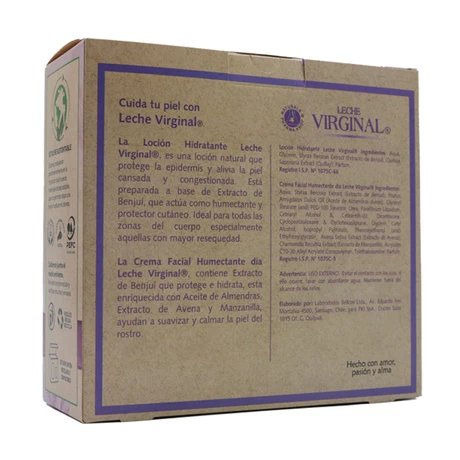 Pack Leche Virginal Loción 250 mL + Crema de Día 50 g - vista alternativa
