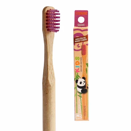 Cepillo Dental Biodegradable Kids Morado