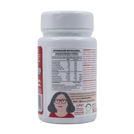 Probiótico Pylorioff 40 Billones x30 caps - vista alternativa