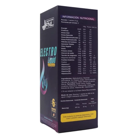 Electroliquid 13g x 6 sachets sab. naranja. FNL  - vista alternativa