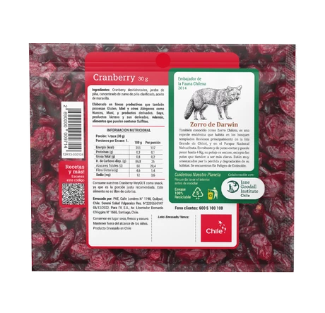 Cranberry 30 G - vista alternativa