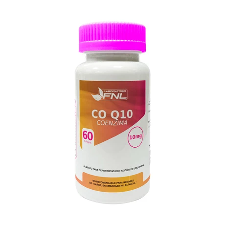 Coenzima Q10 x60 cápsulas softgel, FNL