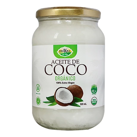 Aceite de Coco Orgánico 500 mL CDV