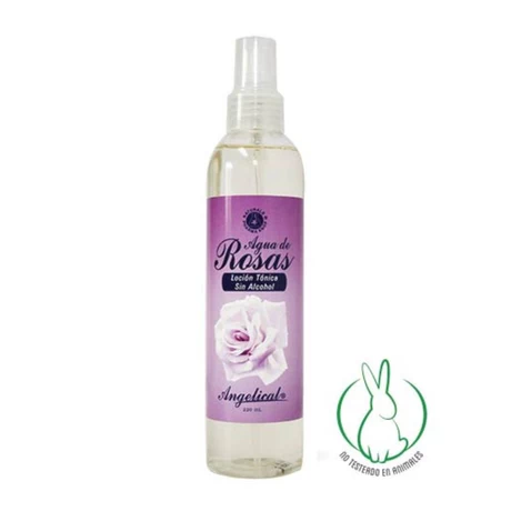 Loción Tónica Agua de Rosas Spray s/Alcohol Angelical 220 mL – Pharma Knop  - vista alternativa