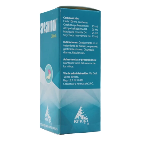 Spasmiton Sol Gotas Orales Frasco x 30 mL - vista alternativa