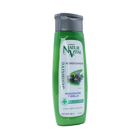 Acondicionador Sensitive Salvia 300 mL Orgánico Natur Vital