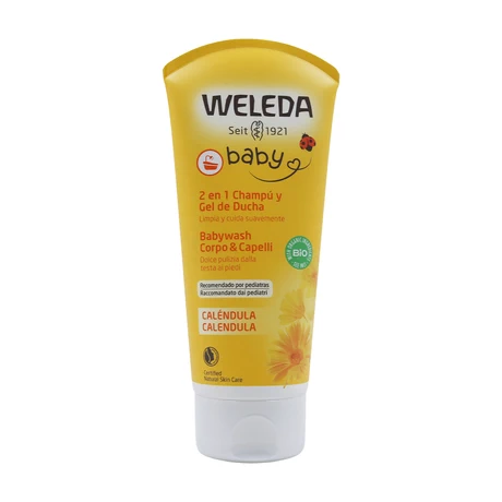 Shampoo y Gel de Ducha 200 mL (Baby Wash) - Weleda