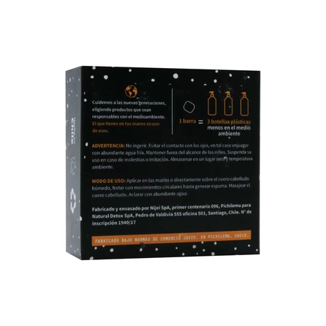 Shampoo detox kids intenso en barra 70g  - vista alternativa