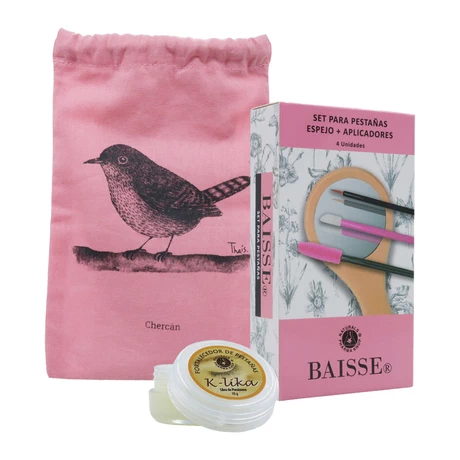 Pack K-Lika® Fortalecedor de Pestañas 10 g + Set de Pestañas + Bolsa