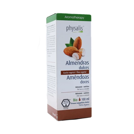 Aceite vegetal Almendra orgánico 100 mL - Physalis®