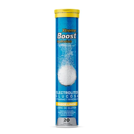 Xtreme Boost Hydration bebida hidratante x 20 tabletas efervescentes - VitaEnergy