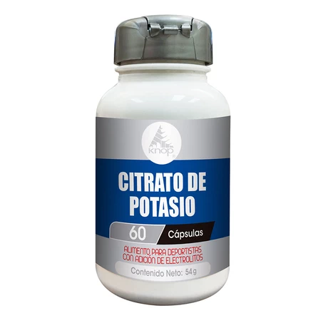 Citrato de potasio x60 cápsulas, Knop Laboratorios