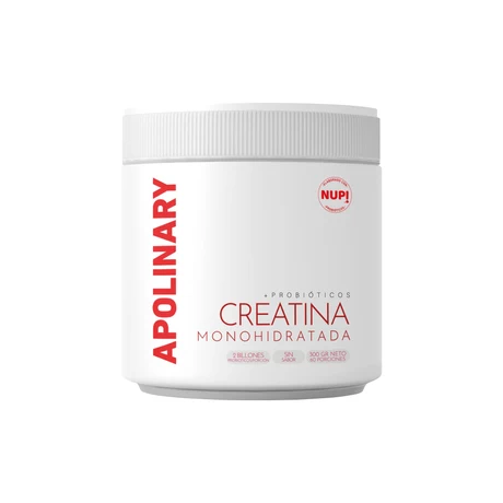 Creatina + Probióticos x300 grs, Apolinary NUP