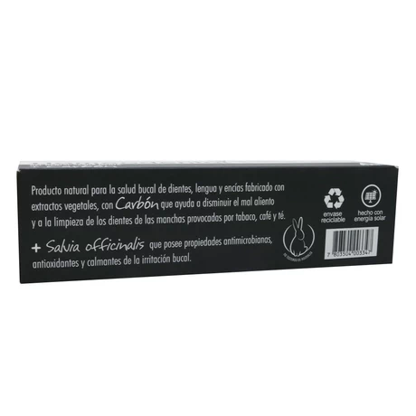Pasta Dental gel c/carbón 100 g, Homeodental - vista alternativa