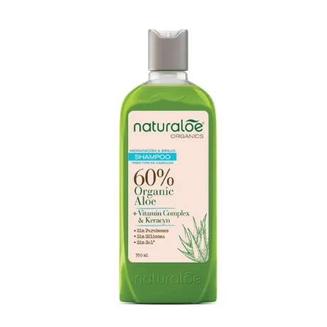 Shampoo Hidratante & Brillo 350 mL Naturaloe - vista alternativa