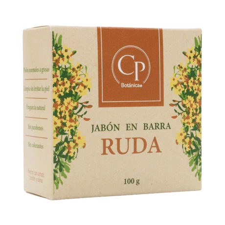 Jabón en barra de Ruda 100 g  - CP Botanica®    