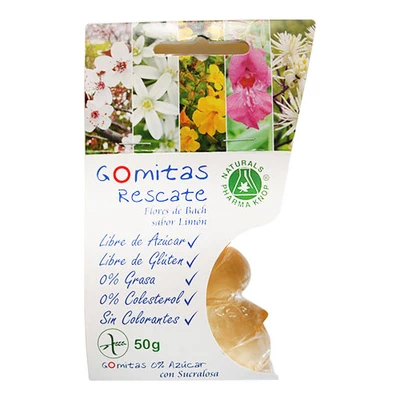 Gomitas Rescate Flores de Bach 50g