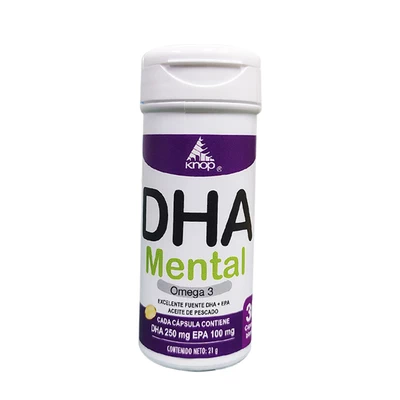 DHA Mental x 30 cápsulas – Knop Laboratorios®
