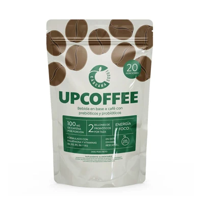 Upcoffee con pre y probióticos 240 g, Cascara 