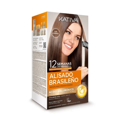 Alisado brasileño con ácido hialuronico