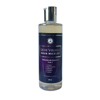  Agua Micelar Facial 5 en 1 250 mL -  Leche Virginal®
