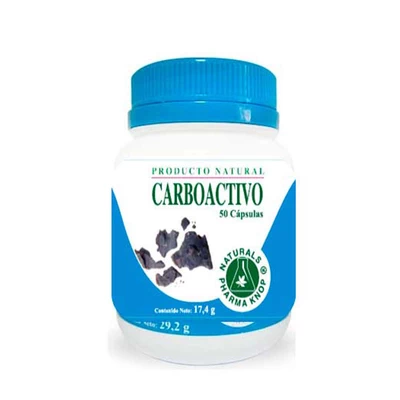 Carboactivo 240 mg x 50 cápsulas - Pharma Knop®
